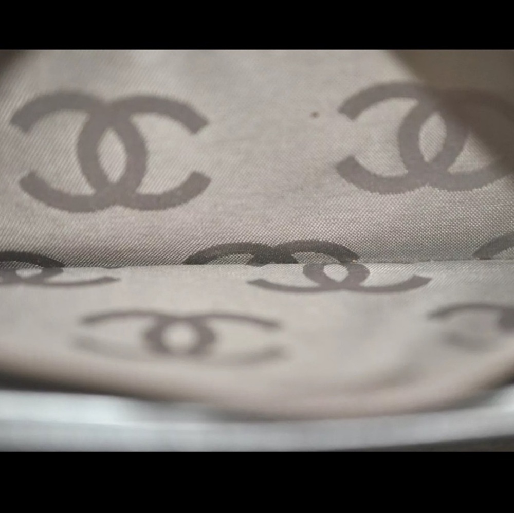 Authentic CHANEL Calf Skin Cambon Line CC Logo Long Wallet - Picture 14 of 16